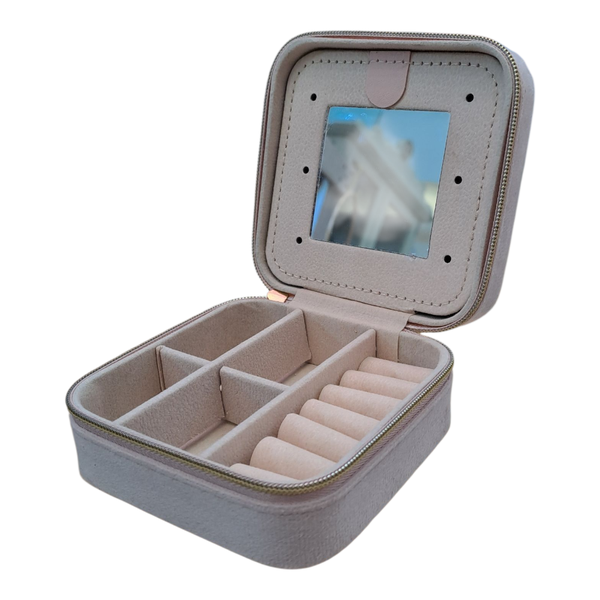 Gift Emporium Square Jewellery Box White