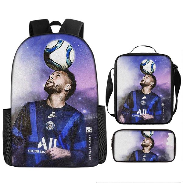 Bag, Lunch Box And Pencil Case image