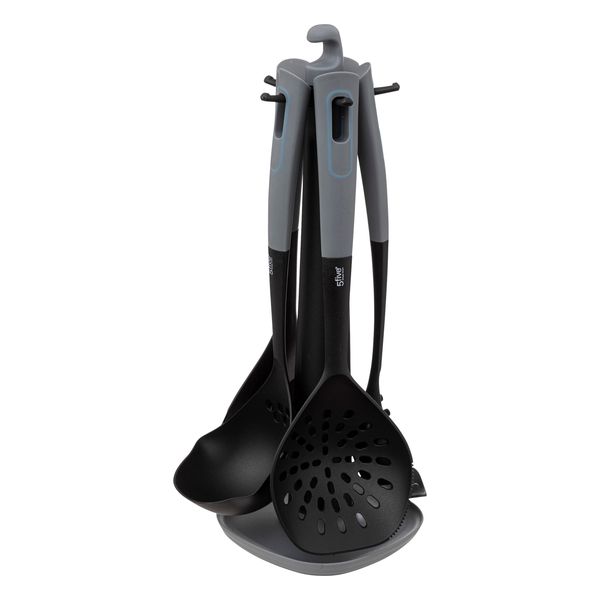 5 Five Simply Smart MULTIFUN Utensil Set X5 with Rack NEO Kitchen Tools