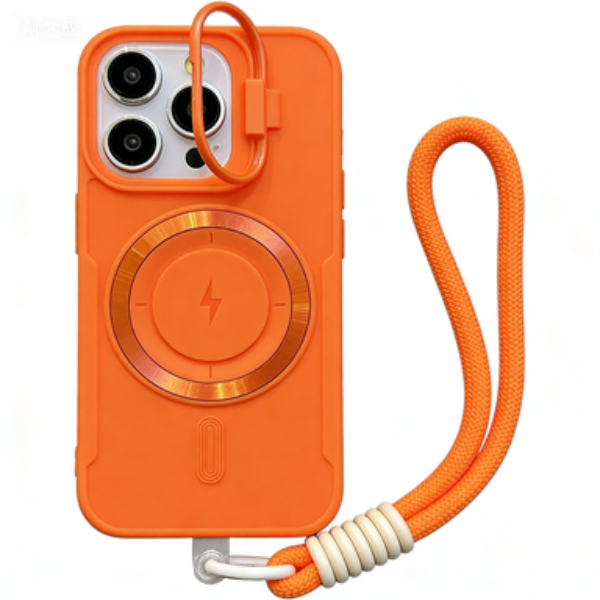 For iPhone 17Pro Magnetic Stand Strap Case OnlyCompatible with iPhone 17Pro