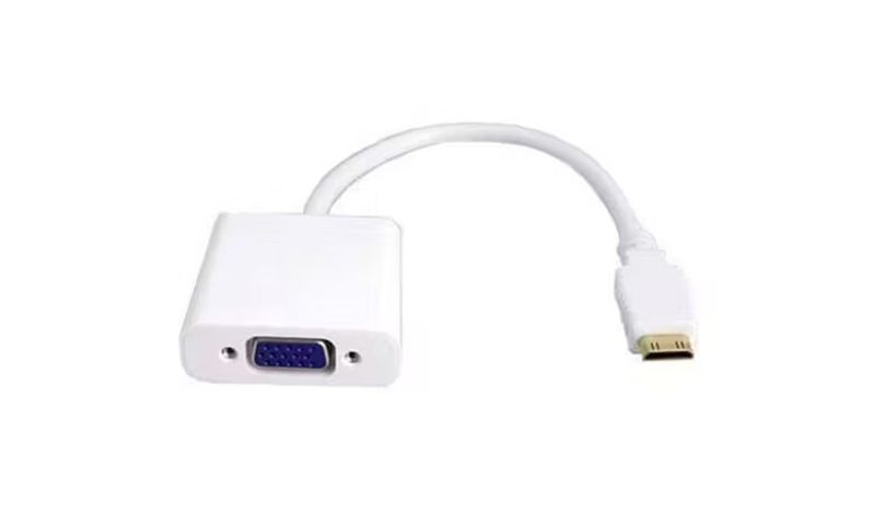 DLTech HDMI Mini Male To VGA Female - 10cm