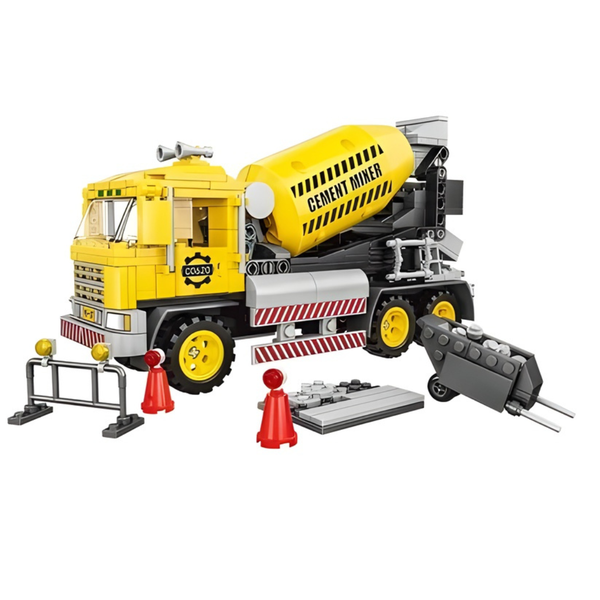 WOMA City Builder Cement Mixer Truck 2-in-1 Construction Set|397pcs|C0620A