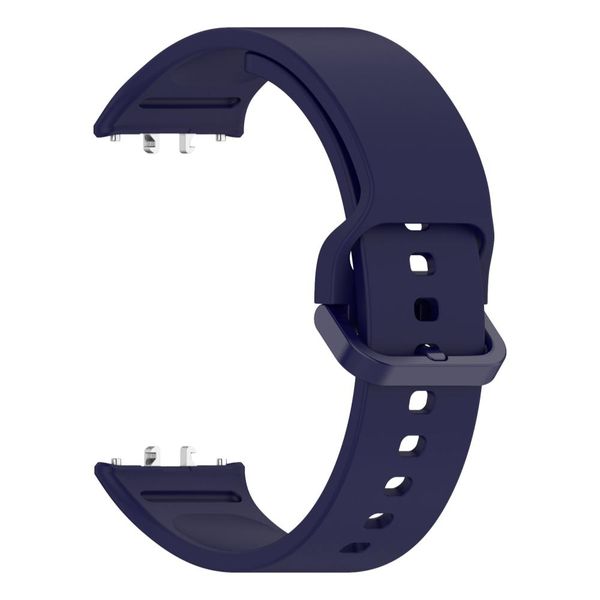 Silicone Band with Tang Buckle for Samsung Galaxy Fit3 - Navy
