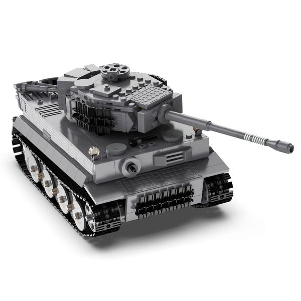 CaDA Tech 1/35 R/C Tiger Tank - 925-piece - 28cm Long