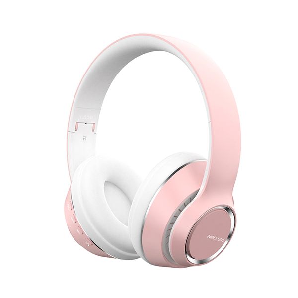 Wireless Bluetooth Stereo On-Ear Headphones with Built-in Mic L500