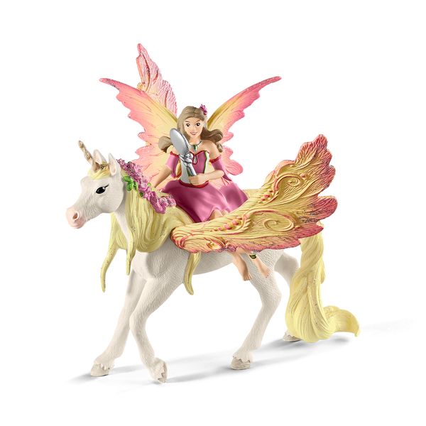 Schleich - Bayala - Fairy Feya with Pegasus Unicorn