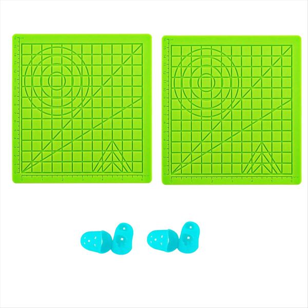 3D Printing Pen Silicone Mat Diy Drawing Template Compatible with Universal