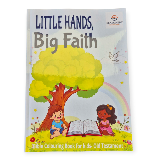 Little Hands, Big Faith: Bible Colouring Book for Kids - New Testament