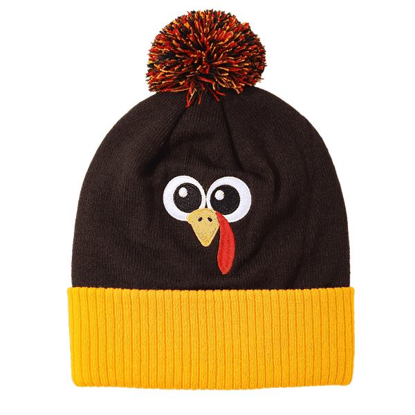New Acrylic Knit Hat Thanksgiving Warm Fashionable Unique Turkey Hat