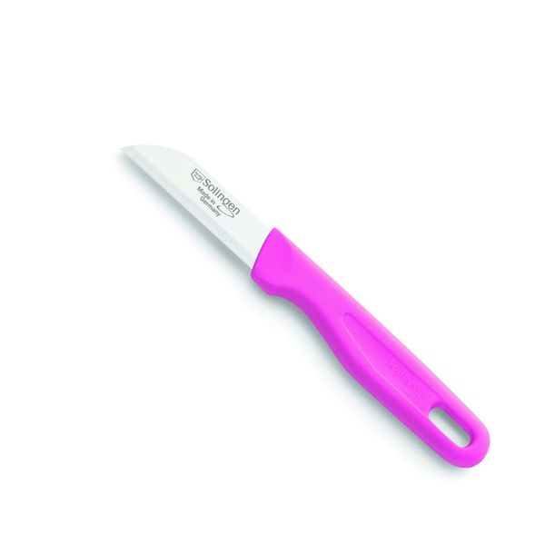 Klever Solingen Vegetable Knife - Straight Edge 6cm Blade - Pink