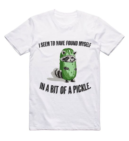 In a Bit of a Pickle Funny Satire Shirt
