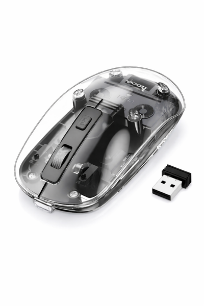 2.4G Wireless Mouse with Crystal Design Silent Click for Laptop &amp; PC-GM29