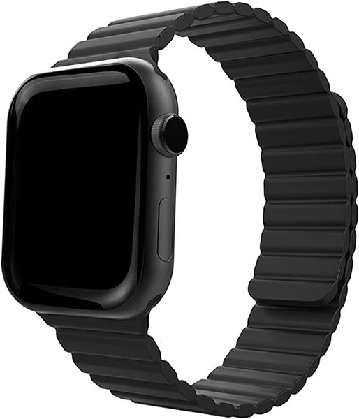 Magnetic Silicone Band for Apple Watch - 38/40/41mm Black - MagneStix