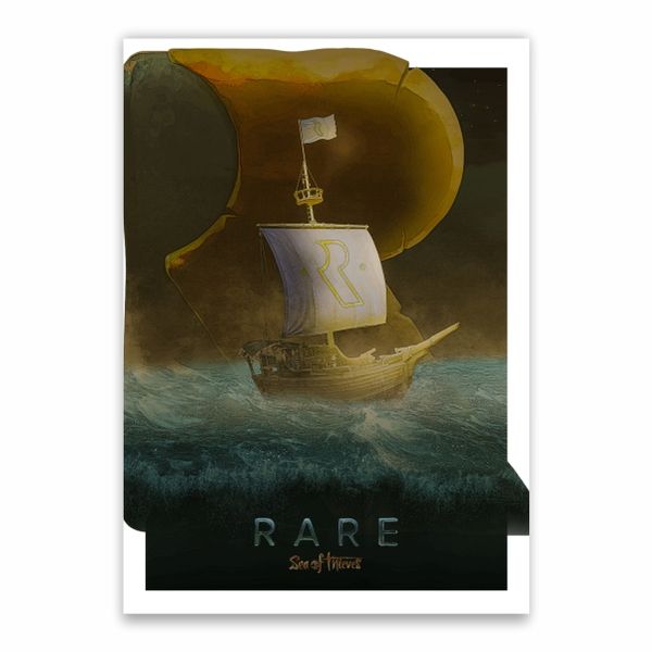 Rare Sea Of Thieves Poster - A1