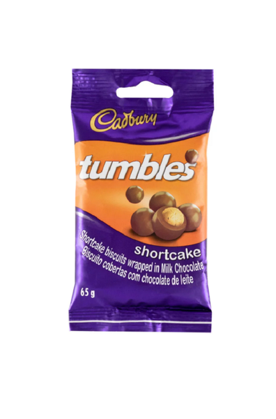 Cadbury Tumbles Shortcake Milk Chocolate Balls 65g Pack 6 Shop