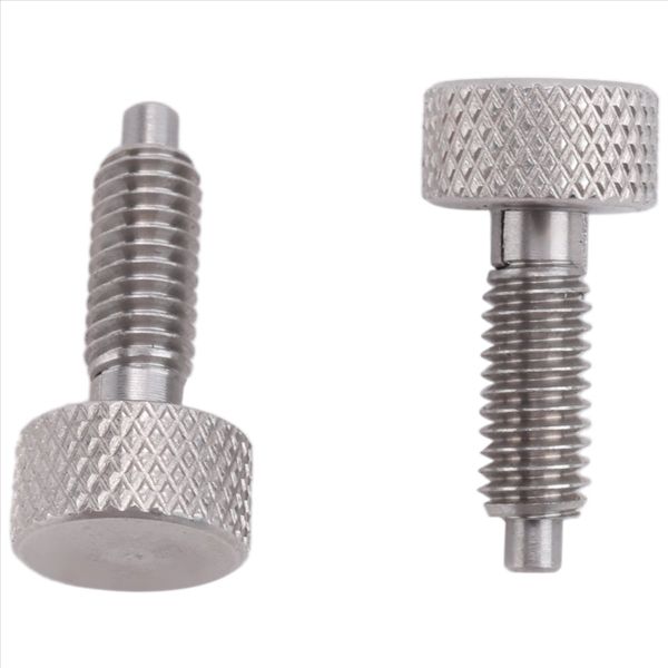 Hand Retractable Spring Plunger with Handle Lock-Out M6 Release Pins