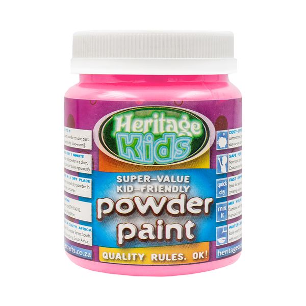 Heritage Powder Paint Non Toxic Pink - 200g