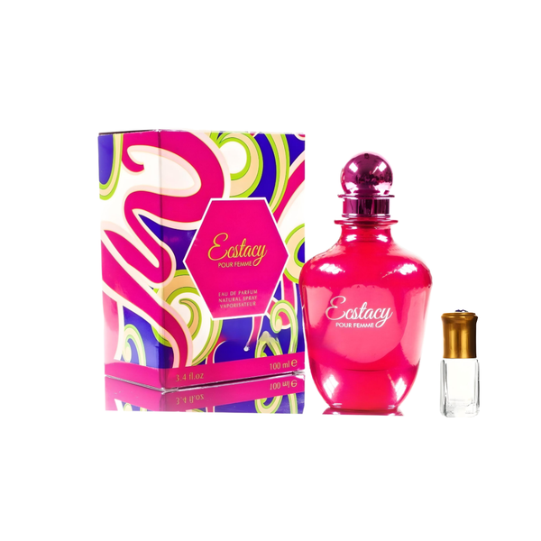 Ecstacy Pink Pour Femme by Fragrance World Edp - 100ml + Perfume Oil