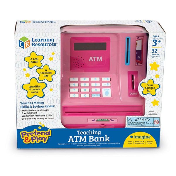 Learning Resources Pretend &amp; Play Teaching ATM Bank