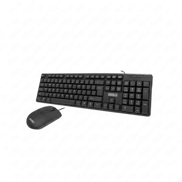 Wired USB Keyboard and Mouse Combo for Home and Office Use