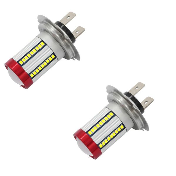 2 Piece H7 66 SMD DRL Fog Light 6W