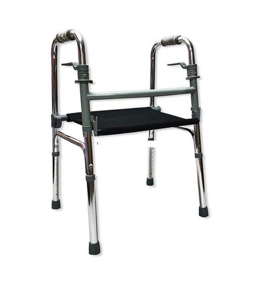 Walker with Seat - Aluminum