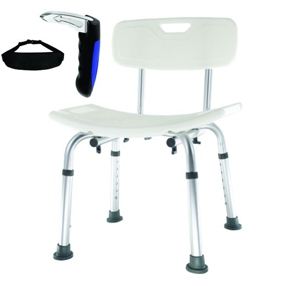 Adjustable Anti-slip Portable Shower Chair For Elderly Or Disable People