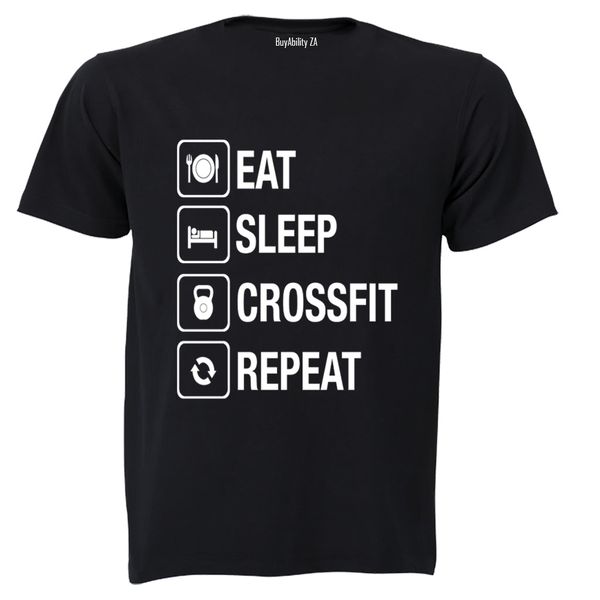 Mens - T-Shirt - Black image