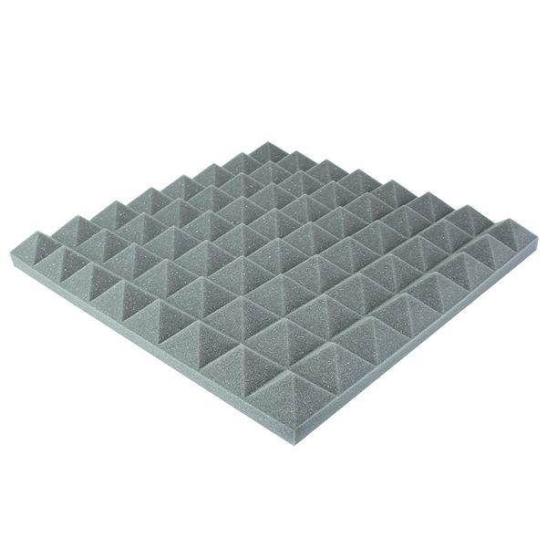 Acoustic Sound Foam Panels - Grey 50cm