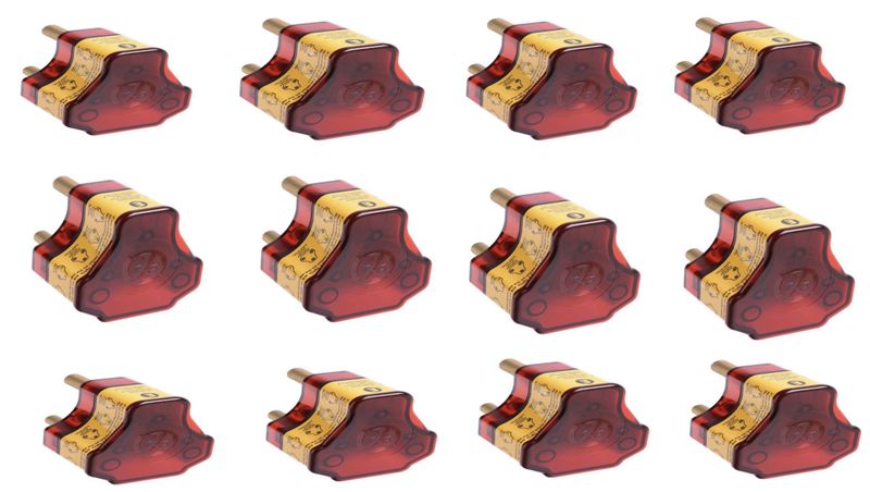 16A High Surge Protection 3-Pin Plug Top For Electrical Device 12 in A Pack