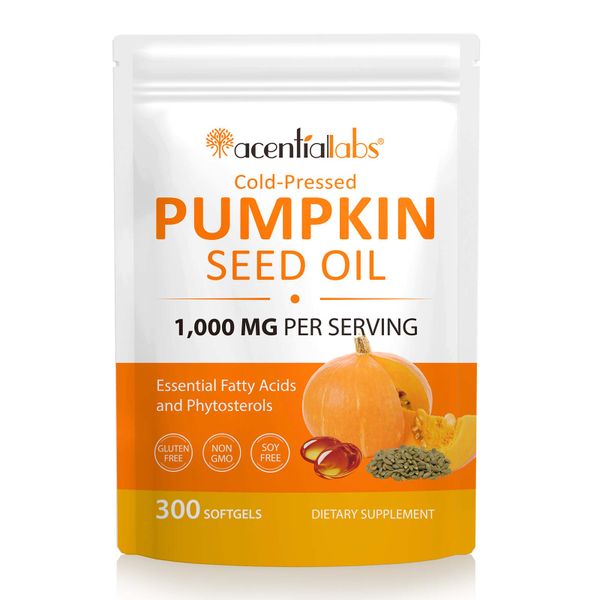 Acentiallabs Pumpkin Seed Oil Softgels 300P