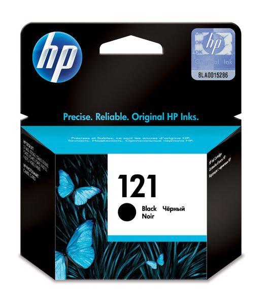 HP 121 Black Original Ink Cartridge - Blister