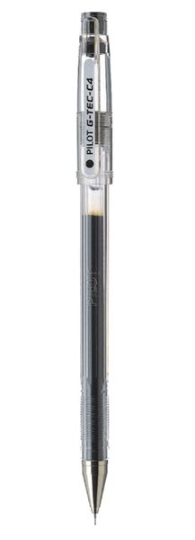 Pilot G-Tec-C4 Gel 0.4mm Needle Tip Pen - Black