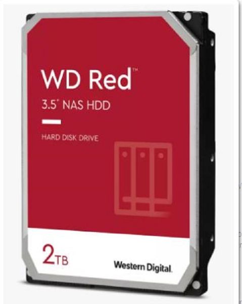 WD RED 2.0TB 3.5" SATA INTELLIPOWER 64MB NAS Hard Disk Drive