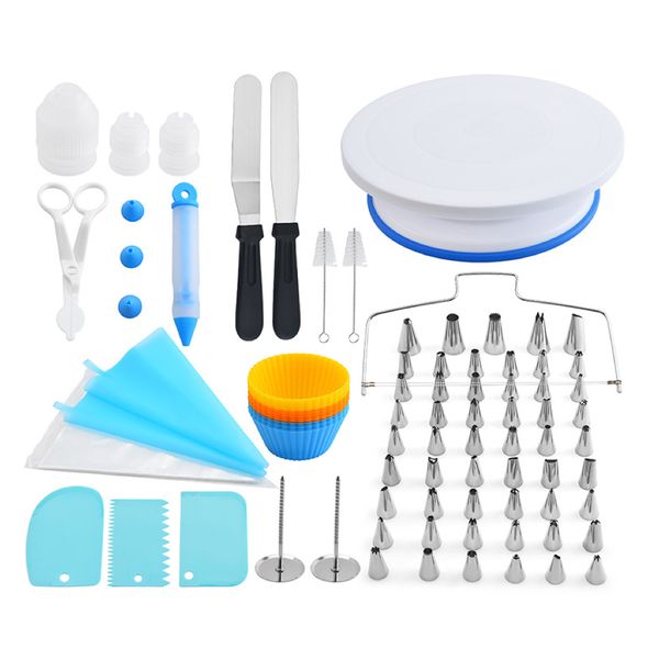 Baking Cake Plate Turntable Rotating set of 109 Professional