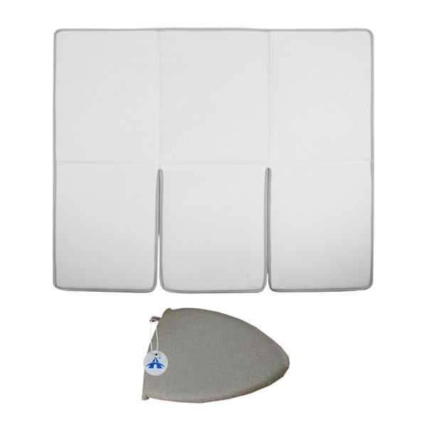 ALANES Six Fold Heat Resistant Ironing Pad Easy Storage Anti Scald Mat