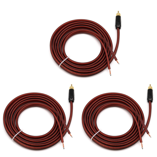 Rca Speaker Cable Bare Wire Speaker Wire To Rca Plug Replace Rca Plug