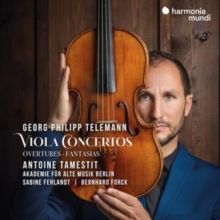Telemann: Viola Concertos, Overtures &amp; Fantasias (CD / Album)