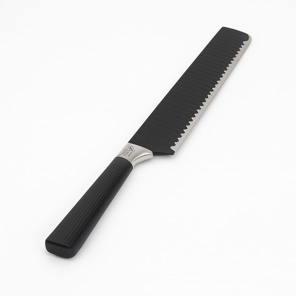 Premium Carving Knife - Stainless Steel Durable Sharp Serrated Blade