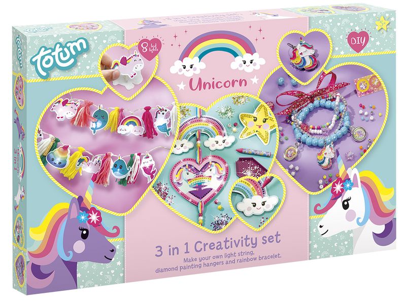 Totum Unicorn 3in1 Creativity Set