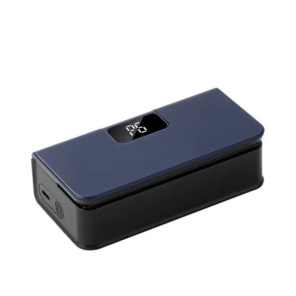 Portable Mini Digital Sealing Machine (Blue) - Household Snack Bag Sealer