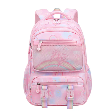 Schoolbag Backpack for Girls Butterfly Primary School