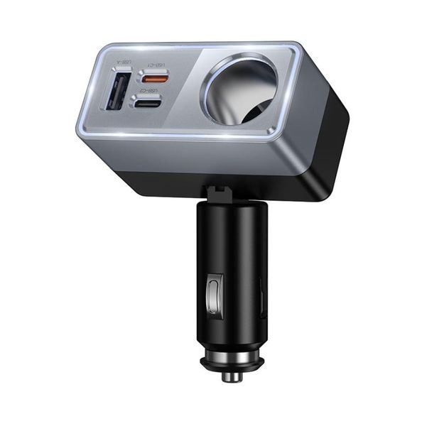 Hoco.Z65A.165W High-Power Car Charger - Cigarette Lighter Plug.