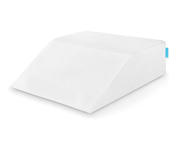 Simply Comfy Memory Foam Incline Pillow For Swelling, Knee Pain Circulation