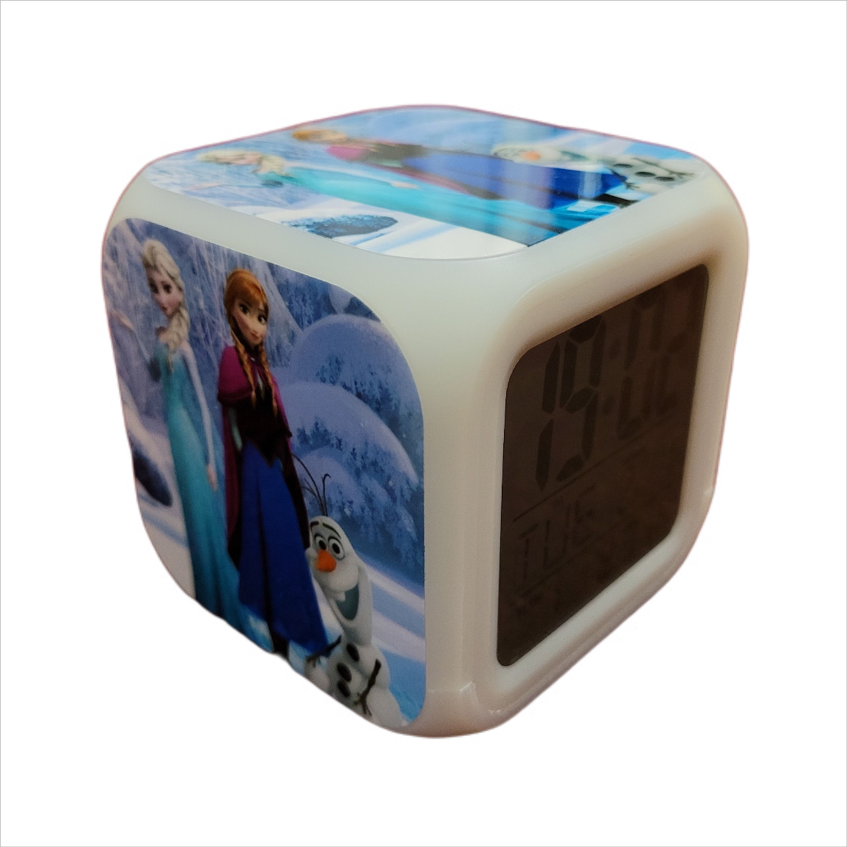 Frozen Night Light Alarm Clock Elsa, Anna & Olaf Buy Online in