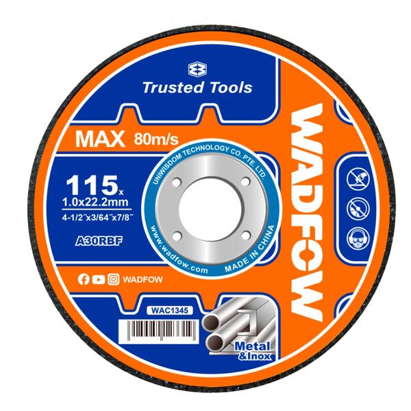 Wadfow - Metal Cutting Disc - (115mm x 1.0mm)