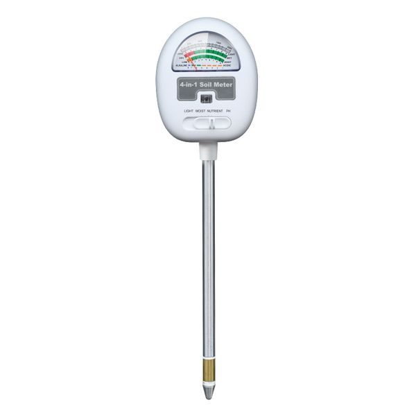 Soil Moisture Meter 4-In-1 Soil pH Tester, Soil Moisture/Light/pH/Nutrients