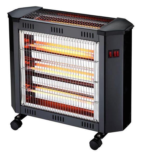 LUXELL - 5 Bar Heater with Safety Switch - Medium Size - 2000W - LX-2800L
