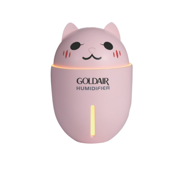 Goldair- Mini Humidifier with USB Fan/Light GMMH-21B/P - Pink