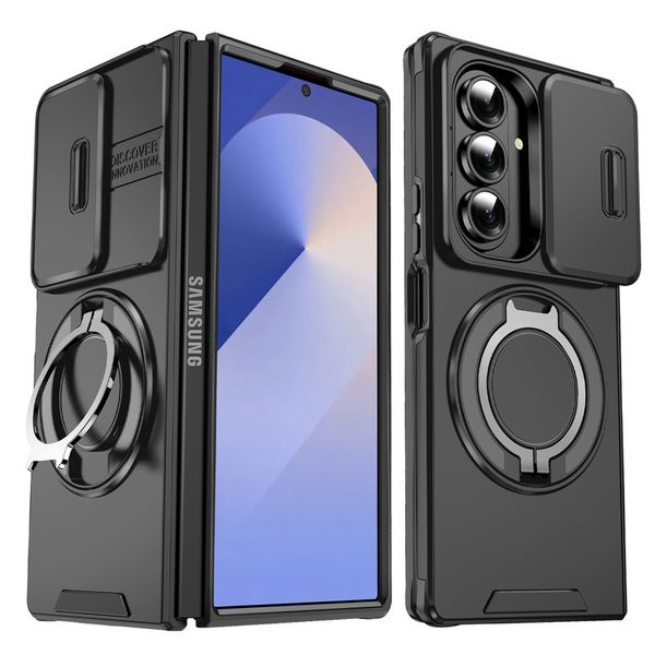 Shockproof case with Rotatable Ring Stand Compatible With Samsung S25 ULTRA